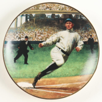 "Ty Cobb: The Georgia Peach" The Bradford Exchange 8" Commemorative Ceramic Plate at PristineAuction.com