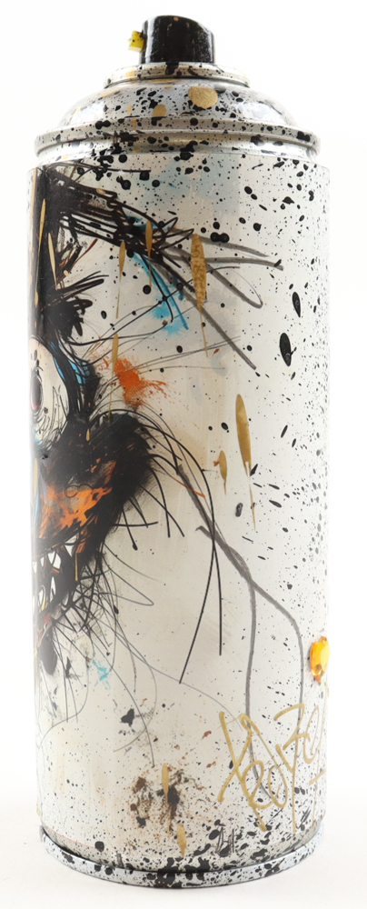 "Frenzied Pup" Original Spray Can Art by Tadas Zaicikas | TedyZet (Zaicikas) at PristineAuction.com "Frenzied Pup" Original Spray Can Art by Tadas Zaicikas | TedyZet (Zaicikas) at PristineAuction.com