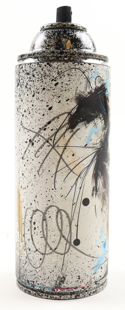 "Wild Stare Can" Original Spray Can Art by Tadas Zaicikas | TedyZet (Zaicikas) at PristineAuction.com "Wild Stare Can" Original Spray Can Art by Tadas Zaicikas | TedyZet (Zaicikas) at PristineAuction.com