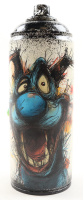 "Blue Nose Howler" Original Spray Can Art by Tadas Zaicikas | TedyZet (Zaicikas) at PristineAuction.com