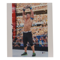 John Cena Signed WWE 10x12 Photo (Beckett) at PristineAuction.com