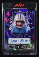 Warren Moon 2025 Leaf Sport Heroes Hall Heroes Autographs #HH-WM1 #10/15 at PristineAuction.com