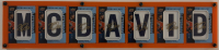 Complete Set of (7) Connor McDavid 2019-20 Upper Deck Letterman Patches / Auto Manufactured Letter #L-ED-CM at PristineAuction.com