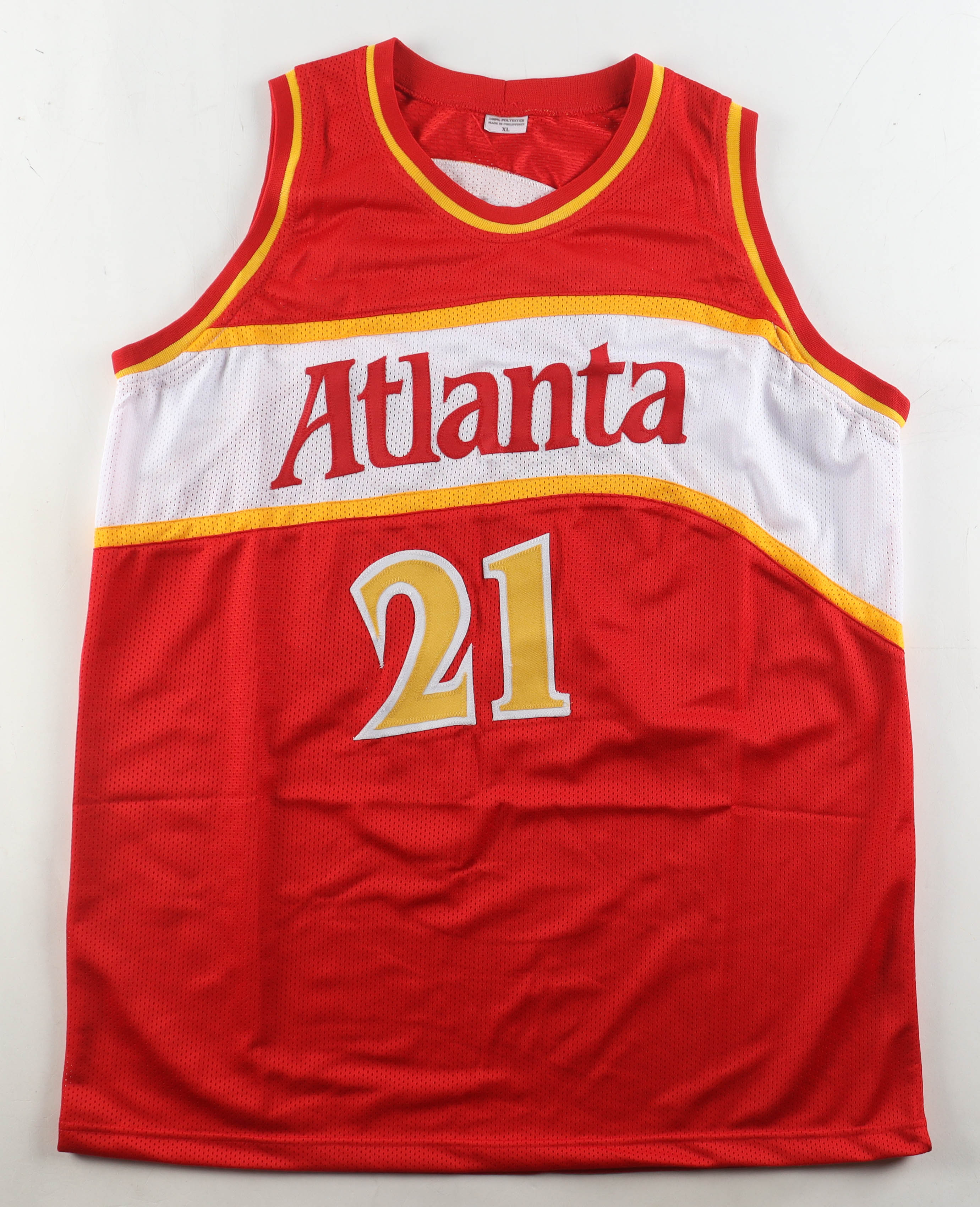 Dominique Wilkins Signed Jersey (PSA) at PristineAuction.com Dominique Wilkins Signed Jersey (PSA) at PristineAuction.com