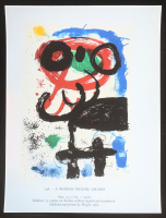 "A Woman Picking Grapes" 18x24 Lithograph by Joan Miro at PristineAuction.com