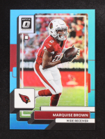 Marquise Brown 2022 Donruss Optic Aqua #3 #151/299 at PristineAuction.com