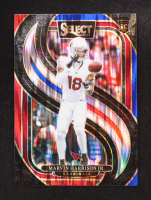 Marvin Harrison Jr. 2024 Select Prizm Red and Blue Shock #115 RC at PristineAuction.com