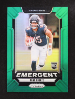 Rome Odunze 2024 Panini Prizm Emergent Prizms Green #11 RC at PristineAuction.com