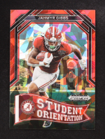 Jahmyr Gibbs 2023 Panini Prizm Draft Picks Student Orientation Red Ice #11 RC at PristineAuction.com