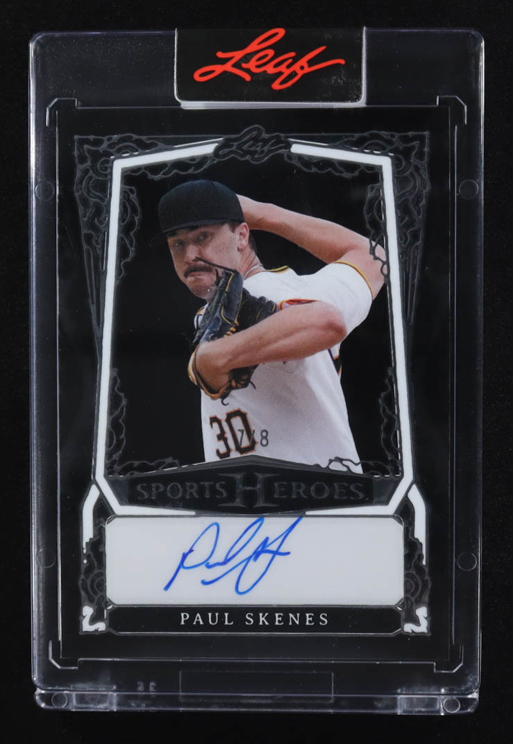 Paul Skenes 2025 Leaf Sports Heroes Autographs #BA-PS1 #7/8 at PristineAuction.com Paul Skenes 2025 Leaf Sports Heroes Autographs #BA-PS1 #7/8 at PristineAuction.com