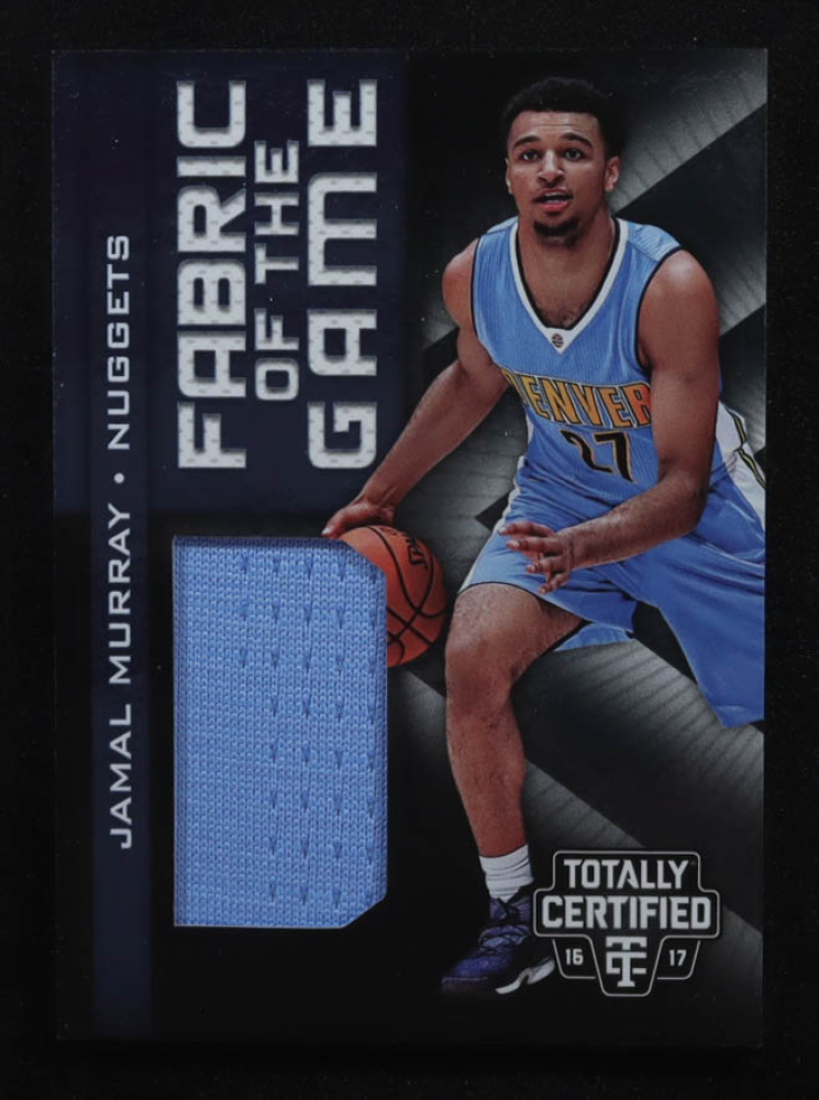 Jamal Murray 2016-17 Totally Certified Fabric of the Game Rookie Jerseys #28 RC