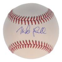 Mike Lowell Signed OML Baseball (Beckett) at PristineAuction.com