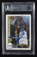 Shaquille O'Neal Signed 1992-93 Hoops #442 RC (Beckett | Auto Grade BGS Authentic) at PristineAuction.com