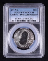 2019-S Apollo 11 50th Anniversary Half Dollar (PCGS PR70DCAM) at PristineAuction.com