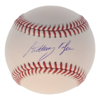 Anthony Volpe Signed OML Baseball (Fanatics & MLB) at PristineAuction.com