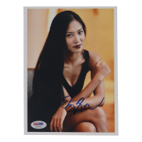 Xin Wang Signed 6x8.25 Photo (PSA) at PristineAuction.com