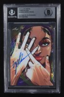 Angel Reese Signed 2023 Leaf Metal Anime Nation Auto Ring Me #ANB-32 RC #192/226 (Beckett | Auto Grade BGS Authentic) at PristineAuction.com