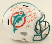 Ricky Williams Signed Dolphins Throwback Alternate Full-Size Speed Helmet with Extensive Inscription (Wilder) at PristineAuction.com