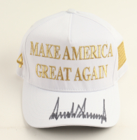 Donald Trump Signed "Make America Great Again" Snapback Hat (JSA) at PristineAuction.com
