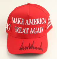 Donald Trump Signed "Make America Great Again" Snapback Hat (JSA) at PristineAuction.com