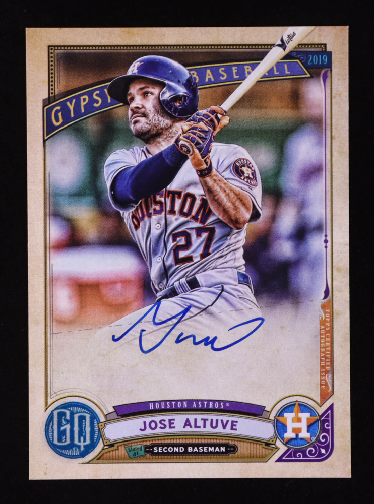 Jose Altuve 2019 Topps Gypsy Queen Autographs #GQAJA
