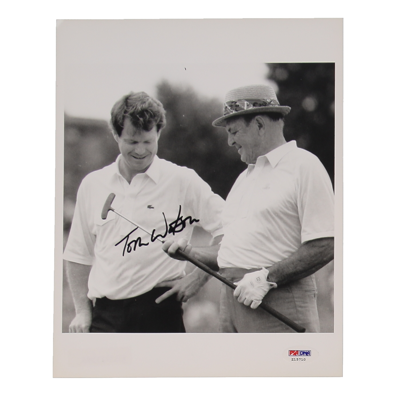 Tom Watson Signed 8x10 Photo (PSA) at PristineAuction.com Tom Watson Signed 8x10 Photo (PSA) at PristineAuction.com