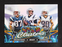 Danny Amendola / Tom Brady / Rob Gronkowski 2024 Topps Cosmic Chrome Star Clusters #SCL3 at PristineAuction.com