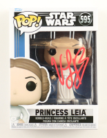 Vivien Lyra Blair Signed "Star Wars" #595 Princess Leia Bobble Head Funko Pop! Vinyl Figure (ACOA) at PristineAuction.com