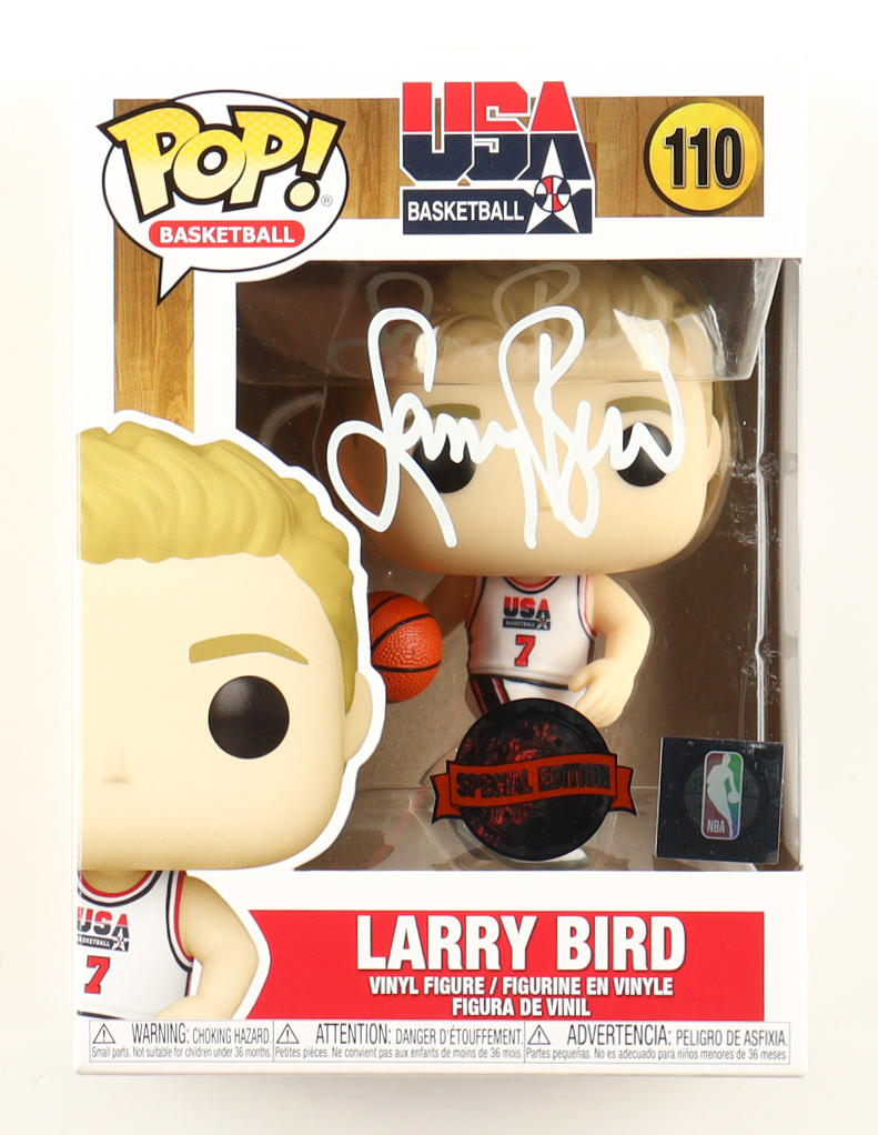 Larry Bird Signed Team USA #110 Funko Pop! Vinyl Figure (Radtke) at PristineAuction.com Larry Bird Signed Team USA #110 Funko Pop! Vinyl Figure (Radtke) at PristineAuction.com