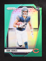 Rome Odunze 2024 Panini Prizm Prizms Green #385 RC at PristineAuction.com