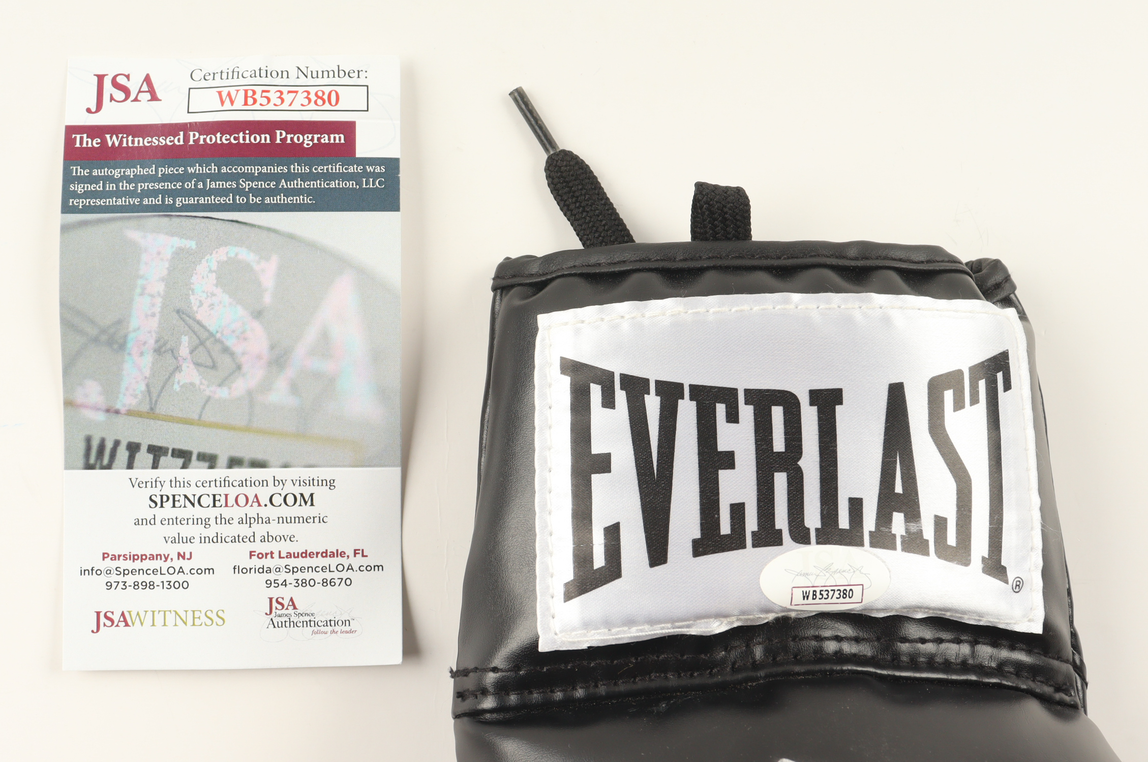 Mike Tyson Signed Everlast Boxing Glove (JSA) at PristineAuction.com Mike Tyson Signed Everlast Boxing Glove (JSA) at PristineAuction.com