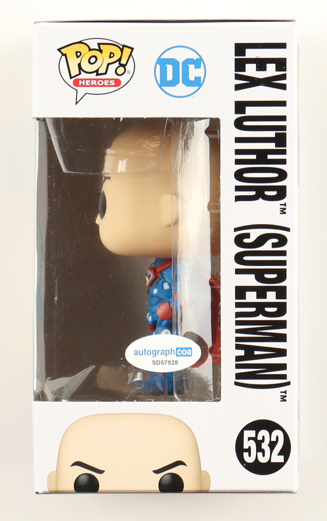 Jesse Eisenberg Signed "Superman" #532 Lex Luthor Funko Pop! Vinyl Figure (ACOA) at PristineAuction.com Jesse Eisenberg Signed "Superman" #532 Lex Luthor Funko Pop! Vinyl Figure (ACOA) at PristineAuction.com