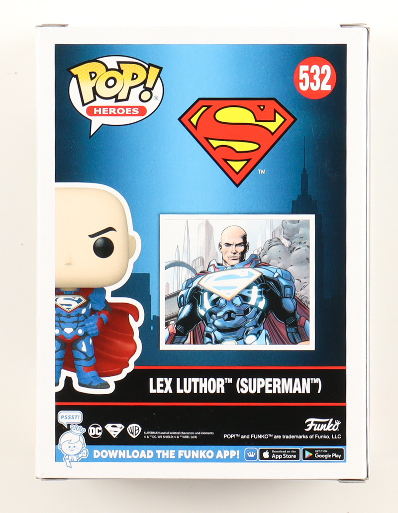 Jesse Eisenberg Signed "Superman" #532 Lex Luthor Funko Pop! Vinyl Figure (ACOA) at PristineAuction.com Jesse Eisenberg Signed "Superman" #532 Lex Luthor Funko Pop! Vinyl Figure (ACOA) at PristineAuction.com