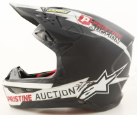 Jalek Swoll Signed Triumph Racing Race-Used Motorcross Helmet (Pristine) at PristineAuction.com