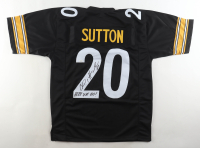 Cameron Sutton Signed Jersey Inscribed "Here We Go!" (JSA) at PristineAuction.com