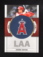 Shohei Ohtani 2023 Topps Commemorative Team Logo Patch Relic #TLP-SO at PristineAuction.com