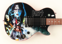 Ace Frehley Signed "KISS" Custom 39" Electric Guitar with Hand-Drawn Sketch (AutographCOA & AutographProsCOA) at PristineAuction.com