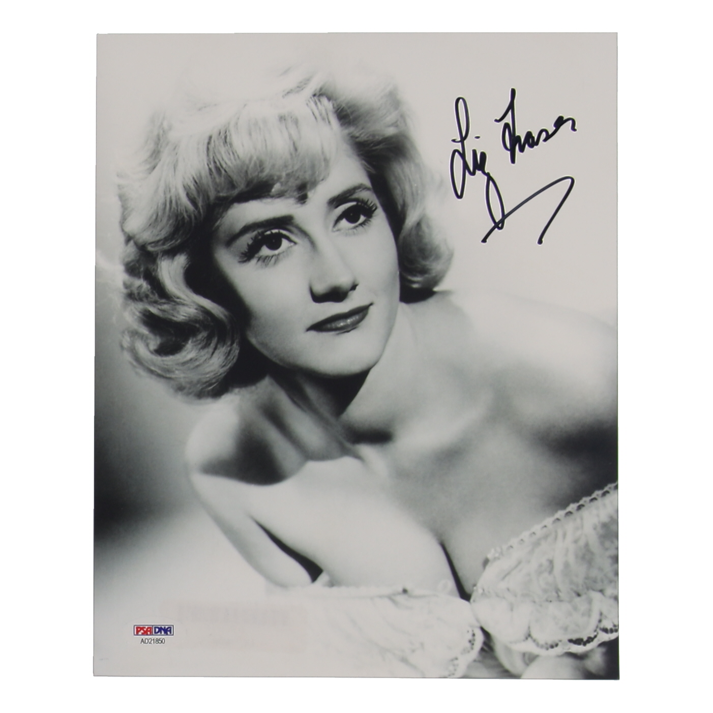 Liz Fraser Signed 8x10 Photo (PSA) at PristineAuction.com Liz Fraser Signed 8x10 Photo (PSA) at PristineAuction.com