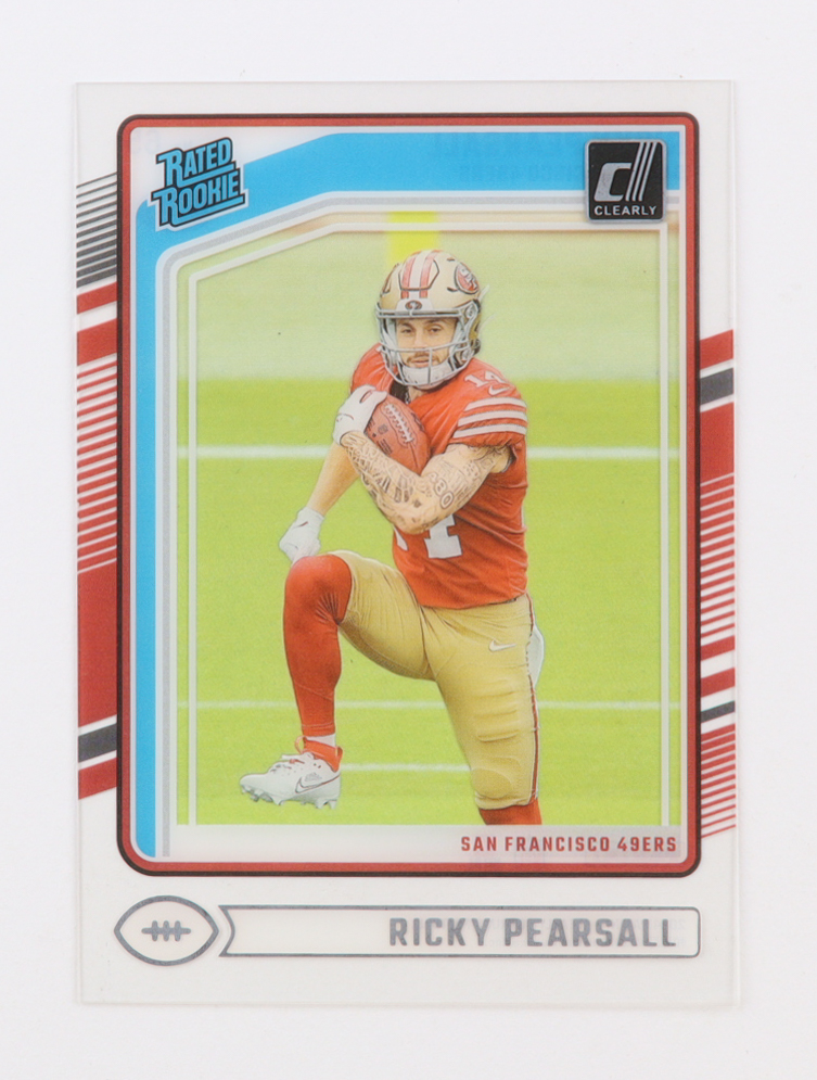 Ricky Pearsall 2024 Clearly Donruss #65 RR RC at PristineAuction.com Ricky Pearsall 2024 Clearly Donruss #65 RR RC at PristineAuction.com