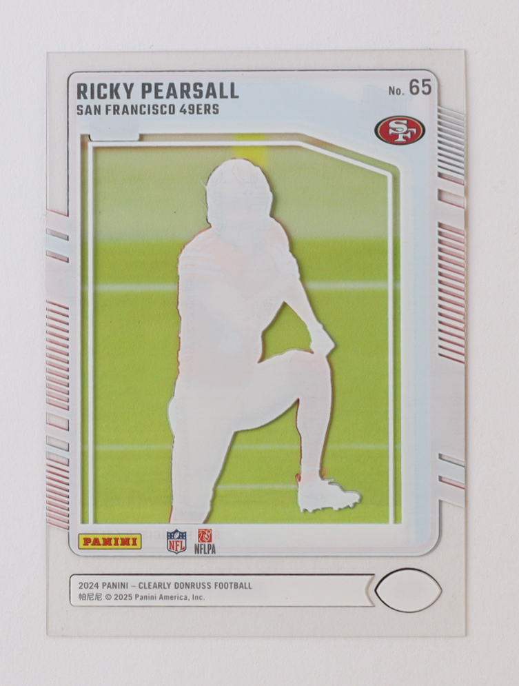 Ricky Pearsall 2024 Clearly Donruss #65 RR RC at PristineAuction.com Ricky Pearsall 2024 Clearly Donruss #65 RR RC at PristineAuction.com