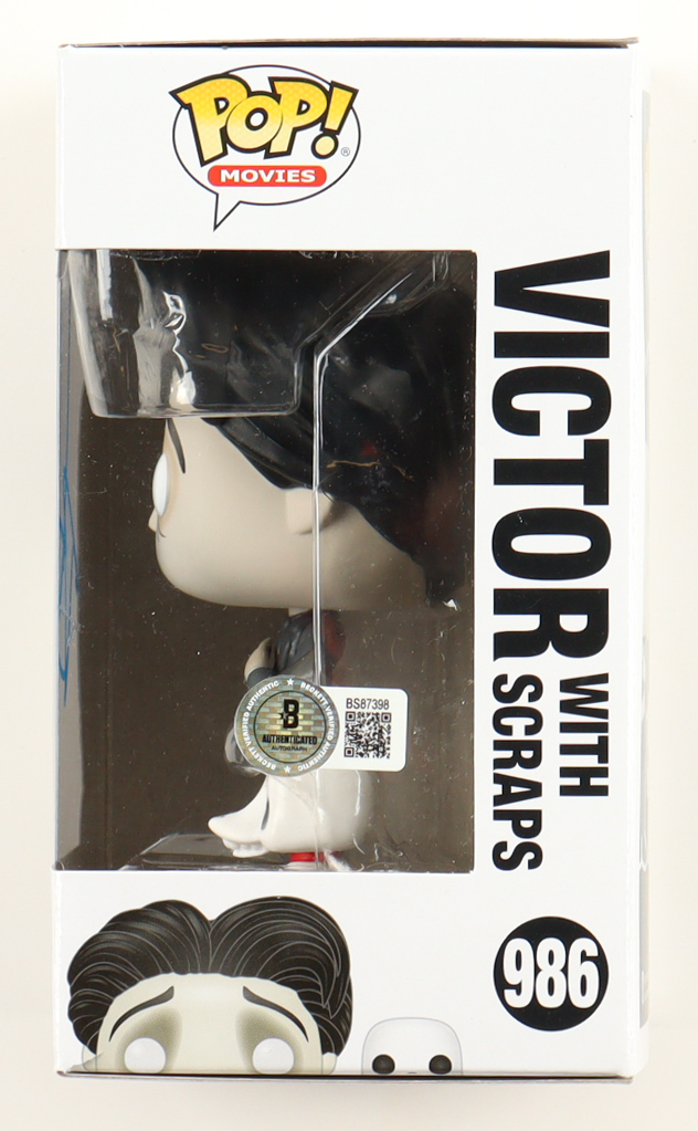 Johnny Depp Signed "Corpse Bride" Victor with Scraps #986 Funko Pop! Vinyl Figure (Beckett) at PristineAuction.com Johnny Depp Signed "Corpse Bride" Victor with Scraps #986 Funko Pop! Vinyl Figure (Beckett) at PristineAuction.com