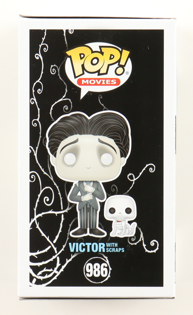 Johnny Depp Signed "Corpse Bride" Victor with Scraps #986 Funko Pop! Vinyl Figure (Beckett) at PristineAuction.com Johnny Depp Signed "Corpse Bride" Victor with Scraps #986 Funko Pop! Vinyl Figure (Beckett) at PristineAuction.com