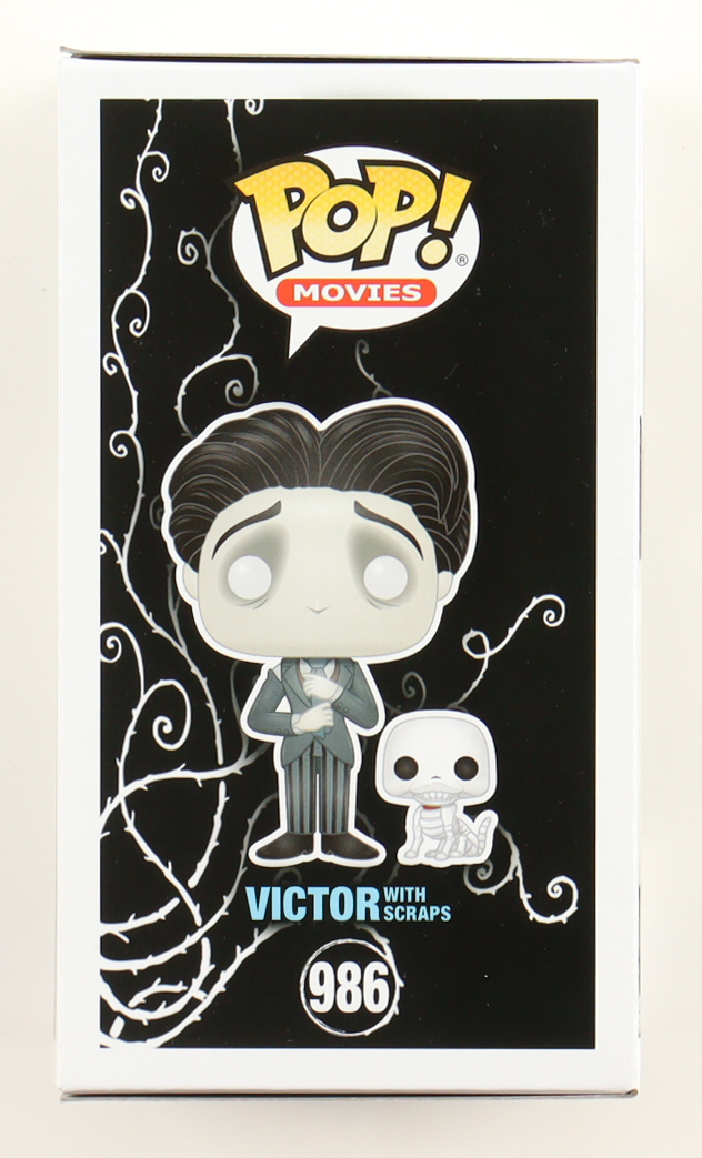 Johnny Depp Signed "Corpse Bride" Victor with Scraps #986 Funko Pop! Vinyl Figure (Beckett) at PristineAuction.com Johnny Depp Signed "Corpse Bride" Victor with Scraps #986 Funko Pop! Vinyl Figure (Beckett) at PristineAuction.com