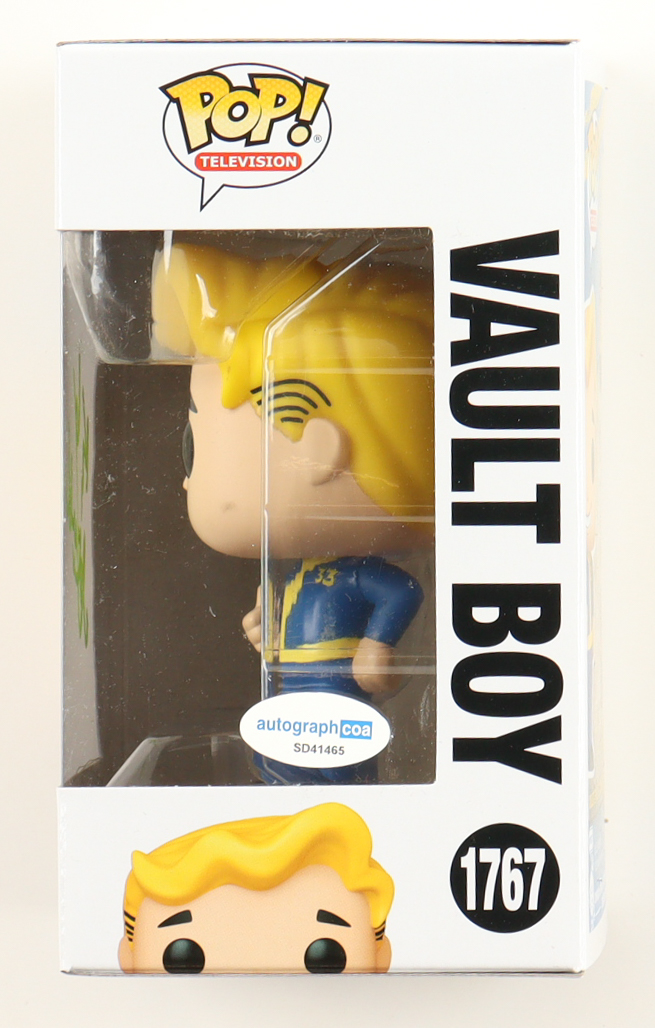 Kyle MacLachlan Signed "Fallout" #1767 Vault Boy Funko Pop! Vinyl Figure (ACOA) at PristineAuction.com Kyle MacLachlan Signed "Fallout" #1767 Vault Boy Funko Pop! Vinyl Figure (ACOA) at PristineAuction.com