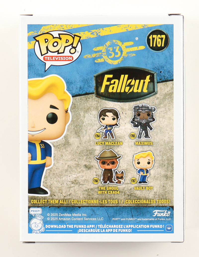 Kyle MacLachlan Signed "Fallout" #1767 Vault Boy Funko Pop! Vinyl Figure (ACOA) at PristineAuction.com Kyle MacLachlan Signed "Fallout" #1767 Vault Boy Funko Pop! Vinyl Figure (ACOA) at PristineAuction.com