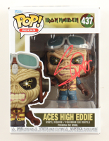 Steve Harris Signed "Iron Maiden" #437 Aces High Eddie Funko Pop! Vinyl Figure (ACOA) at PristineAuction.com