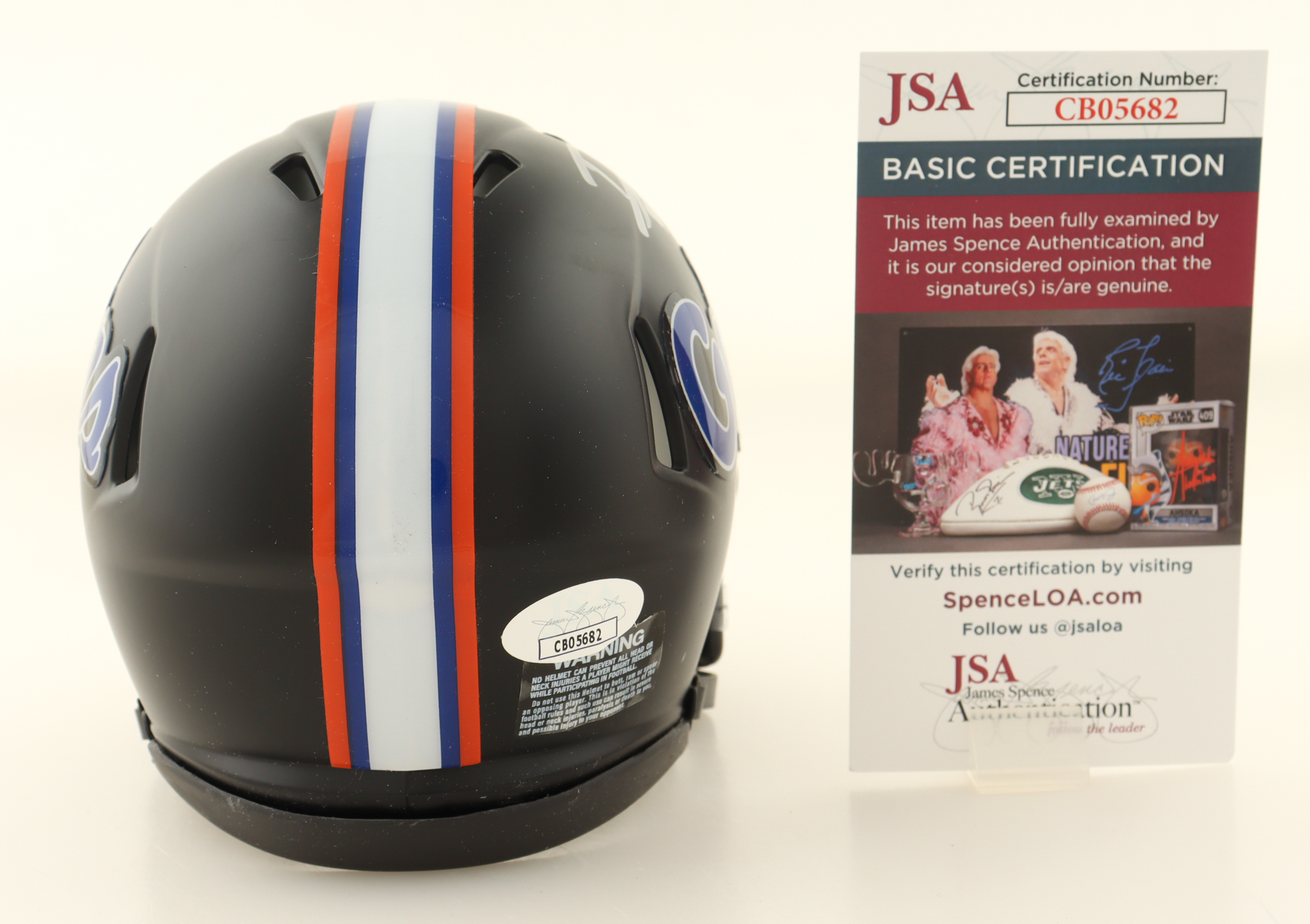DJ Lagway Signed Florida Gators Speed Mini Helmet (JSA) at PristineAuction.com DJ Lagway Signed Florida Gators Speed Mini Helmet (JSA) at PristineAuction.com