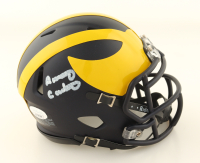 Anthony Carter Signed Michigan Wolverines Speed Mini Helmet (JSA) at PristineAuction.com