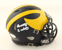 Anthony Carter Signed Michigan Wolverines Speed Mini Helmet (JSA) at PristineAuction.com