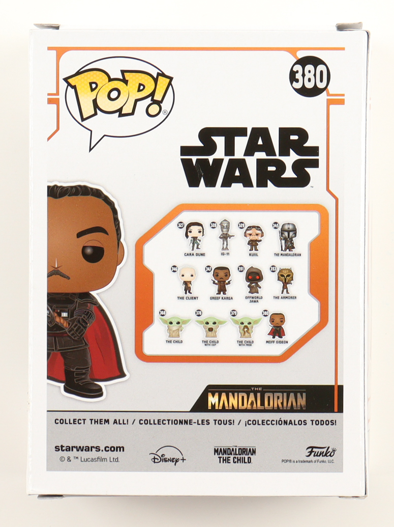 Giancarlo Esposito Signed "Star Wars" #380 Moff Gideon Bobble-Head Funko Pop! Vinyl Figure (ACOA) at PristineAuction.com Giancarlo Esposito Signed "Star Wars" #380 Moff Gideon Bobble-Head Funko Pop! Vinyl Figure (ACOA) at PristineAuction.com